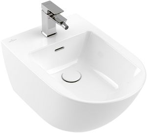 Wandbidet Villeroy & Boch Subway 3.0 CeramicPlus 56x37.5x27cm Wit Alpin