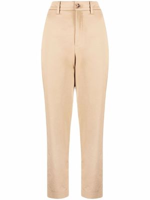Woolrich pantalon de tailleur à coupe droite - Tons neutres