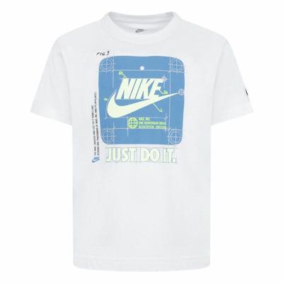 T-Shirt met Korte Mouwen voor kinderen Nike Future Utility Ss Wit - Maat: 6-7 jaar