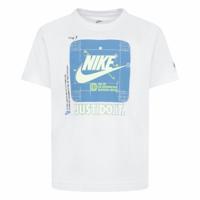 T-Shirt met Korte Mouwen voor kinderen Nike Future Utility Ss Wit - Maat: 6-7 jaar