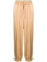 Jil Sander satin track pants - NEUTRALS - thumbnail