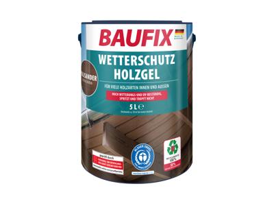 BAUFIX Weerbeschermende houtgel 5 liter (Palissander)