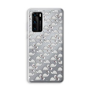 Zwanen: Huawei P40 Transparant Hoesje