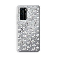 Zwanen: Huawei P40 Transparant Hoesje