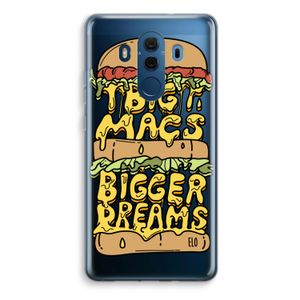 Big Macs Bigger Dreams: Huawei Mate 10 Pro Transparant Hoesje