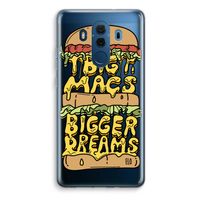 Big Macs Bigger Dreams: Huawei Mate 10 Pro Transparant Hoesje