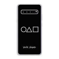 Squid Game: Samsung Galaxy S10 5G Transparant Hoesje
