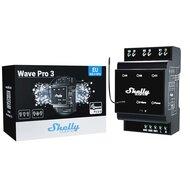 Shelly Qubino Wave Pro 3 - module met 3 schakelingangen en uitgangen