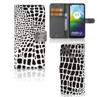Motorola Moto G9 Power | Telefoonhoesje | Met pasjeshouder | Slangenprint