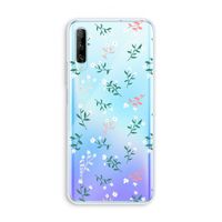 Small white flowers: Huawei P Smart Pro Transparant Hoesje