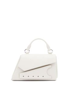 Maison Margiela sac à main Snatched en cuir - Blanc