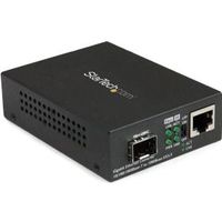 StarTech.com Gigabit ethernet glasvezel media converter met open SFP slot