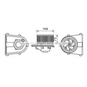 Ava Cooling Kachelventilator/Ventilatormotor AI8378