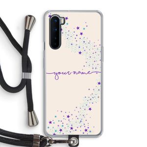 Sterren: OnePlus Nord Transparant Hoesje met koord