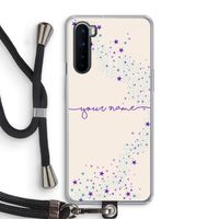 Sterren: OnePlus Nord Transparant Hoesje met koord