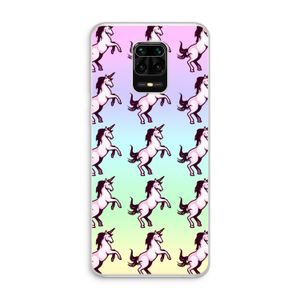 Musketon Unicorn: Xiaomi Redmi Note 10 Lite Transparant Hoesje