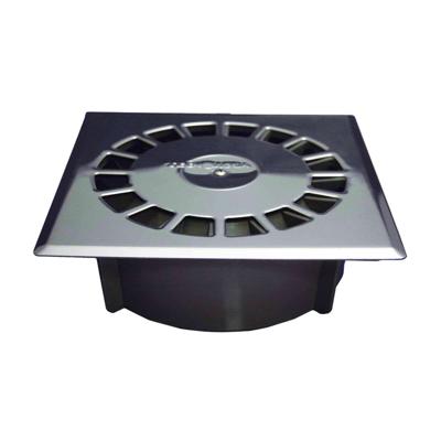 Afvoer Tecnoagua T-88 I PVC Roestvrij staal 16,5 x 16,5 x 5,7 cm Ø 7,5 - 5 cm Verticaal