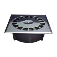 Afvoer Tecnoagua T-88 I PVC Roestvrij staal 16,5 x 16,5 x 5,7 cm Ø 7,5 - 5 cm Verticaal