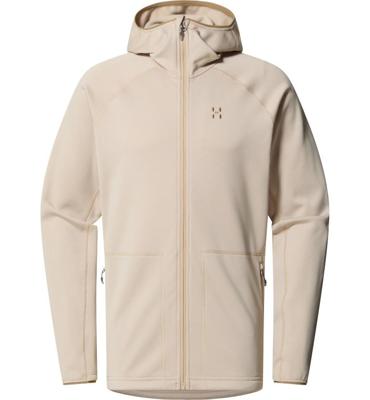 Haglofs Magma Mid Hood Fleece Heren Chalk Beige L