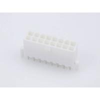 Molex 460151603 Male header, inbouw (standaard) Totaal aantal polen: 16 Inhoud: 1 stuk(s) Tray