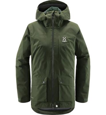 Haglofs Älv Down Gtx 3 In 1 Jas Dames Seaweed Green L