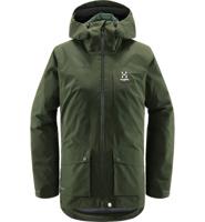 Haglofs Älv Down Gtx 3 In 1 Jas Dames Seaweed Green L