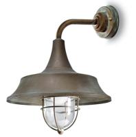 Moretti Luce Strakke wandlamp Atelier - verouderd messing 3331.T.AR