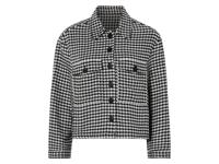 esmara Dames jack (S (36/38), Zwart/wit)