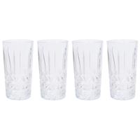 Waterglazen - 4x - 260 ml - longdrinkglazen - vaatwasserbestendig