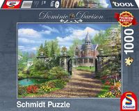 Schmidt Puzzle legpuzzel Idyllisch Landgoed karton 1000 stukjes - thumbnail