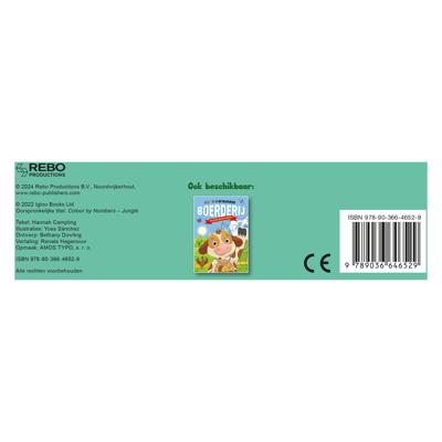 Rebo Publishers Jungle - kleuren op nummer
