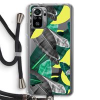 Fantasie jungle: Xiaomi Redmi Note 10S Transparant Hoesje met koord