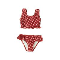 Playshoes bikini Stippen Rood Wit Maat