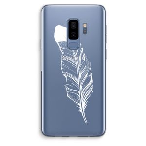 Pluim: Samsung Galaxy S9 Plus Transparant Hoesje