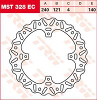 TRW Remschijf, remschijven voor de moto, MST328EC