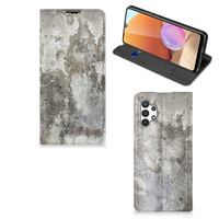 Samsung Galaxy A32 4G | A32 5G Enterprise Editie Standcase Beton Print - thumbnail