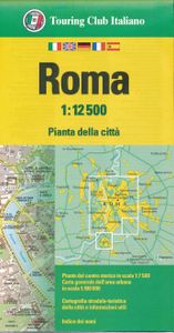 Stadsplattegrond Roma - Rome | Touring Club Italiano