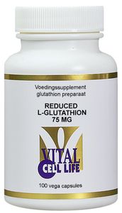 Vital Cell Life Reduced L-Glutathion 75mg Capsules