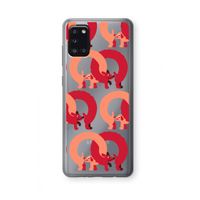 Dogs: Samsung Galaxy A31 Transparant Hoesje