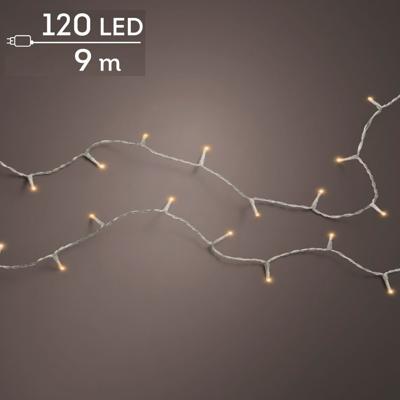 Basic LED rice lights transparant 120 klassiek warm