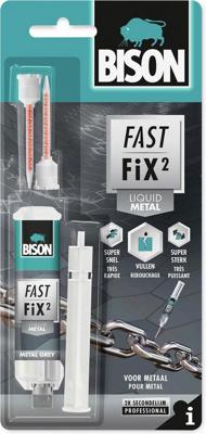 Bison fast fix2 metaal 10gr - Hortus