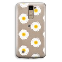 Margrietjes: LG K10 (2016) Transparant Hoesje
