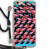 Skew Blush 2: iPhone 6 / 6S Transparant Hoesje met koord