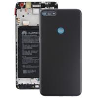 Achterste schutblad met Zijtoetsen voor Huawei Y7 (2018)(Black)
