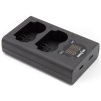 ChiliPower Fuji NP-W235 dubbellader voor 2 camera accu's (tegelijk)