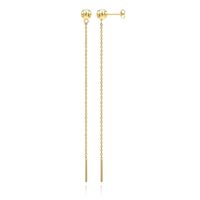 Goudkleurige Ketting Oorbellen Dames van Edelstaal