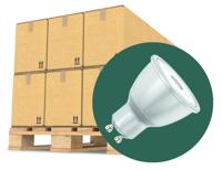 Eco-Pallets Ledlamp - gu10 - 540 lm - 2700k - pro dimbaar - pallet 1200 stuks