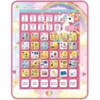 LEXIBOOK - Educatieve en tweetalige tablet met eenhoorn - Frans, Engels - Tweetalig educatief alfabet
