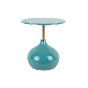 Leitmotiv - Bijzettafel Kensi - Turquoise blue