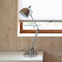 Zuiver Tafellamp 'Reader' kleur Chrome